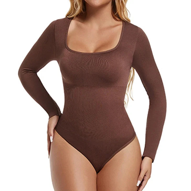 Long Sleeve Bodysuit Shaper for Women (Skims)